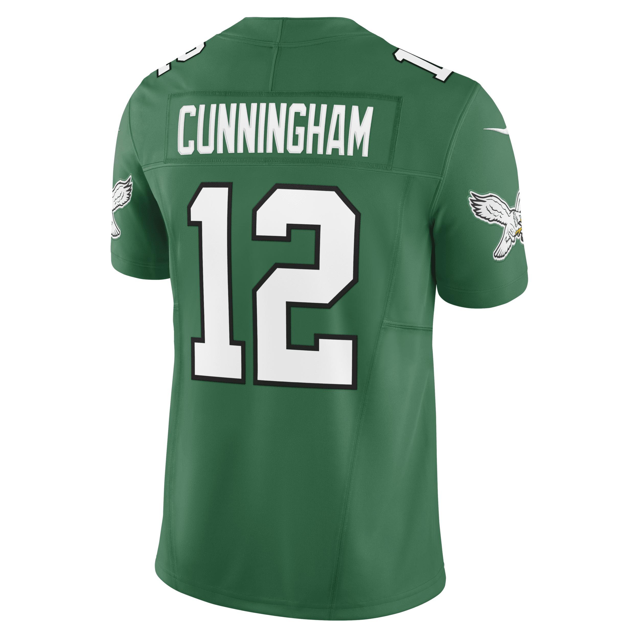 Men's Nike Randall Cunningham Kelly Green Philadelphia Eagles Alternate Vapor F.U.S.E. Limited Jersey, Size: Medium Product Image