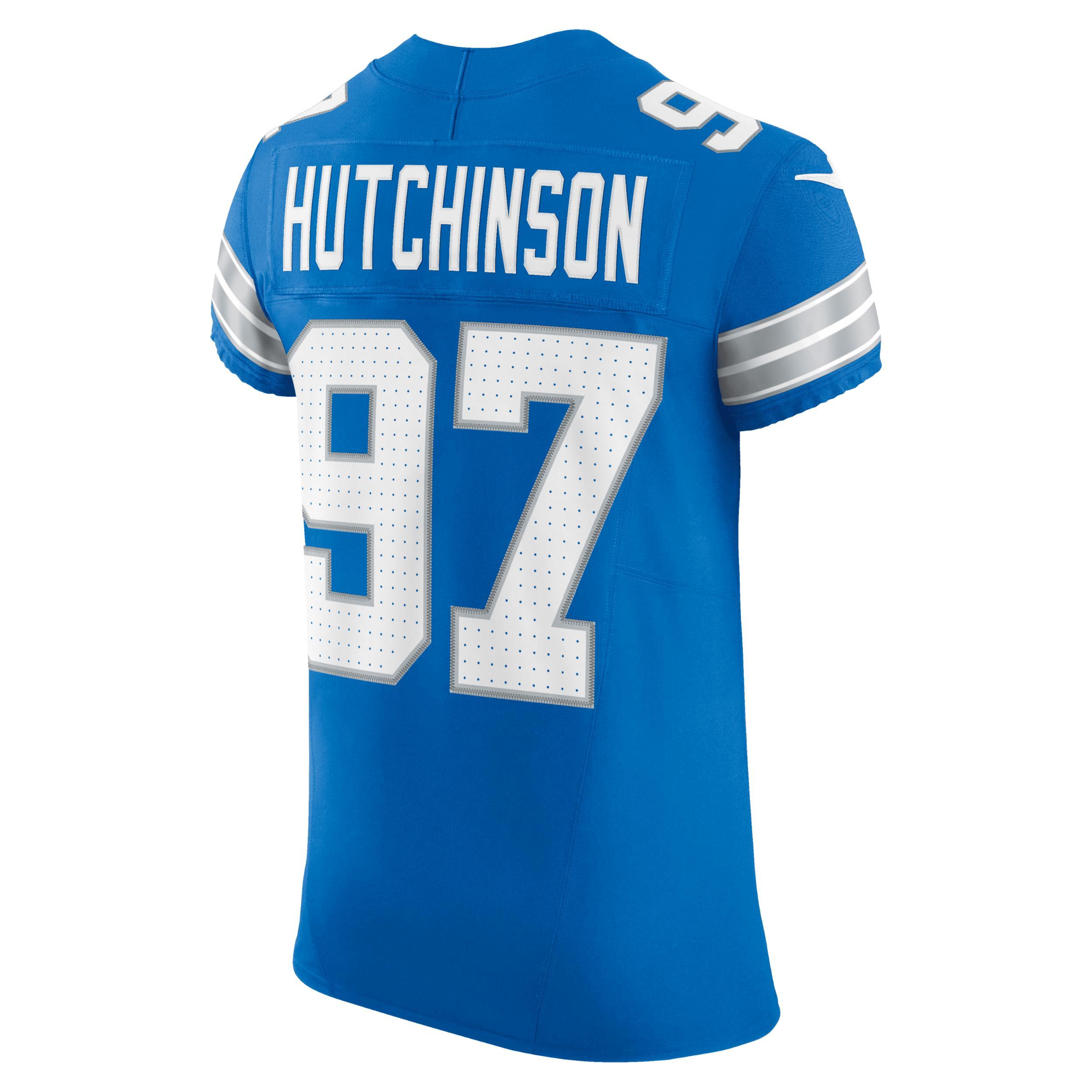 Aidan Hutchinson Detroit Lions Nike Mens Dri-FIT NFL Elite Football Jersey Product Image