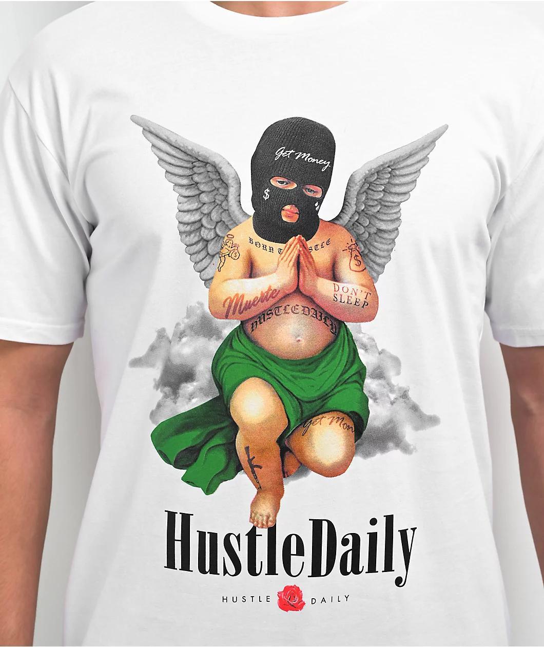 Hasta Muerte Blessed Cherub White T-Shirt Product Image