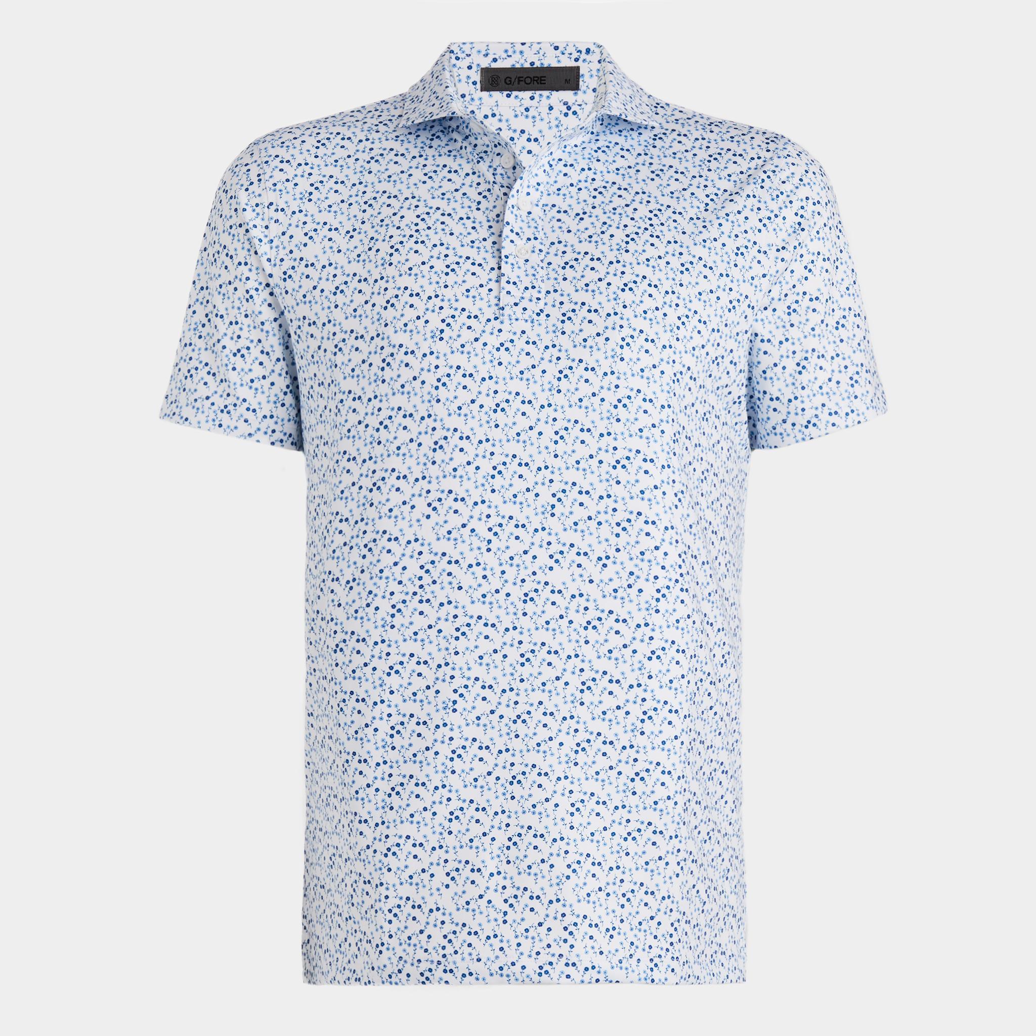 AYE POPPY TECH JERSEY MODERN SPREAD COLLAR POLO Product Image