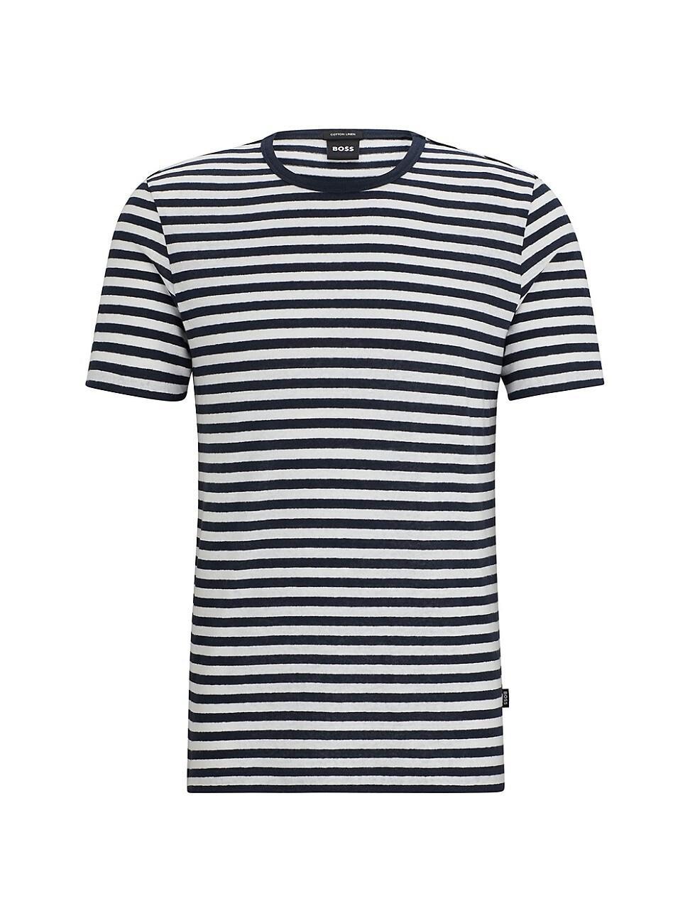Mens Horizontal-Stripe T-Shirt Product Image