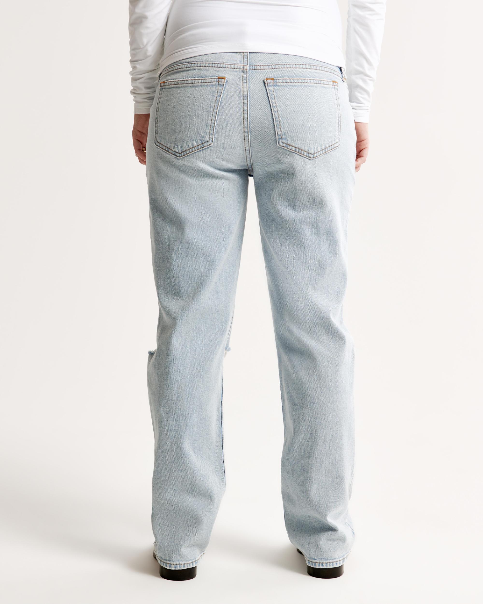Maternity 90s Straight Jean Product Image