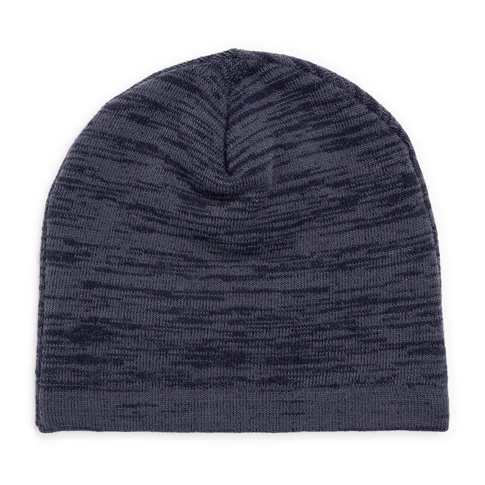 Mens MUK LUKS Heat Retainer Hat, Dark Blue Twilight Product Image