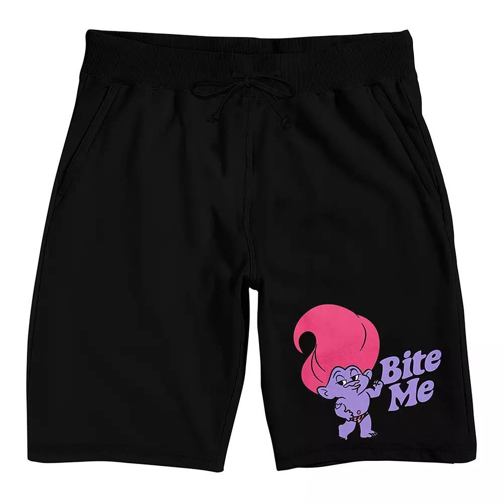 Men's Mean Girls A Little Bit Dramatic Pajama Shorts, Size: Small, Black Product Image