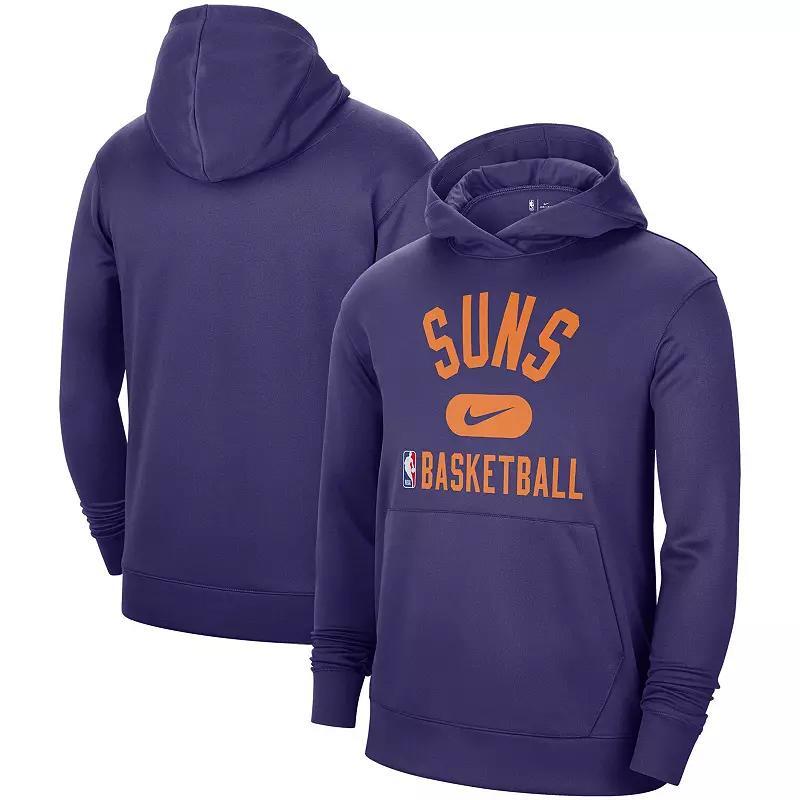 Men's Nike Purple Phoenix Suns 2021-2022 Spotlight On Court Performance Practice Pullover Hoodie, Size: Medium, Phx Purple Product Image