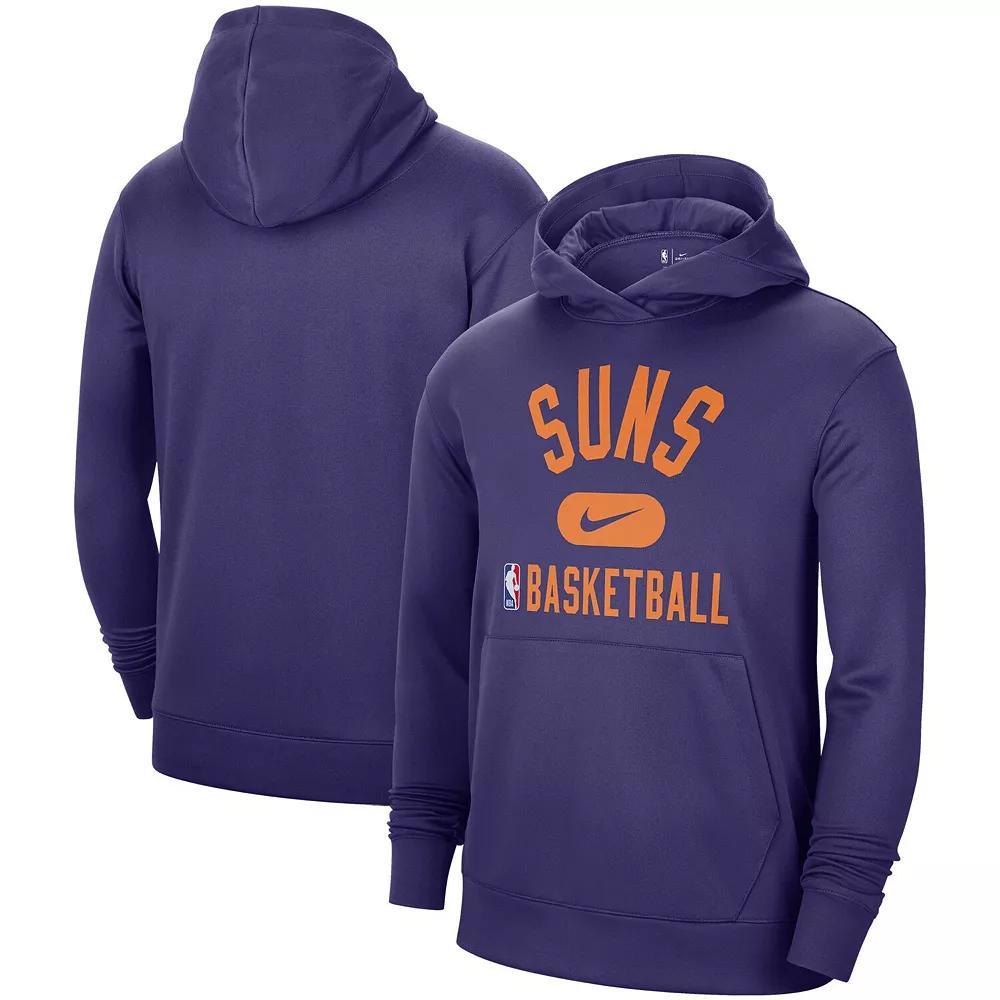 Men's Nike Purple Phoenix Suns 2021-2022 Spotlight On Court Performance Practice Pullover Hoodie, Size: Medium, Phx Purple Product Image