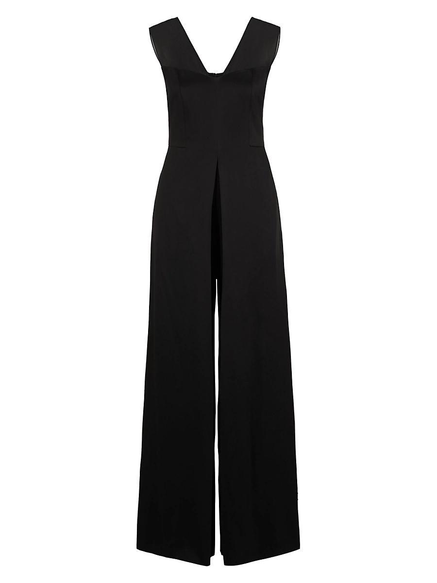 Womens Jumpsuit in Lustrous Fabric Product Image