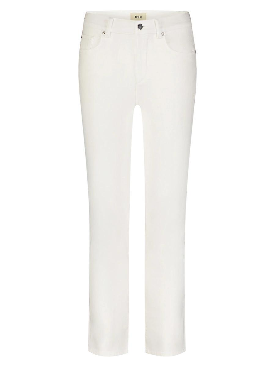 Womens Mara Straight Mid Rise Instasculpt Ankle Jeans Product Image