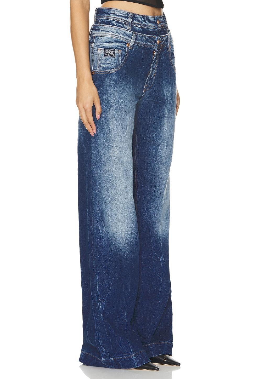 Wide Leg Jean Versace Jeans Couture Product Image