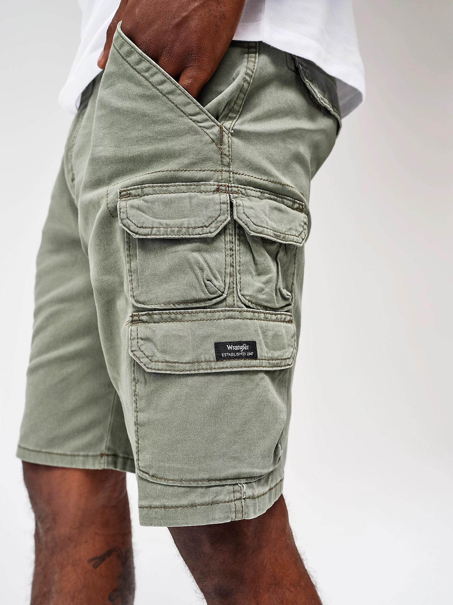 Wrangler® Men's Five Star Premium Stacked Cargo Short | Men's SHORTS | Wrangler® Product Image