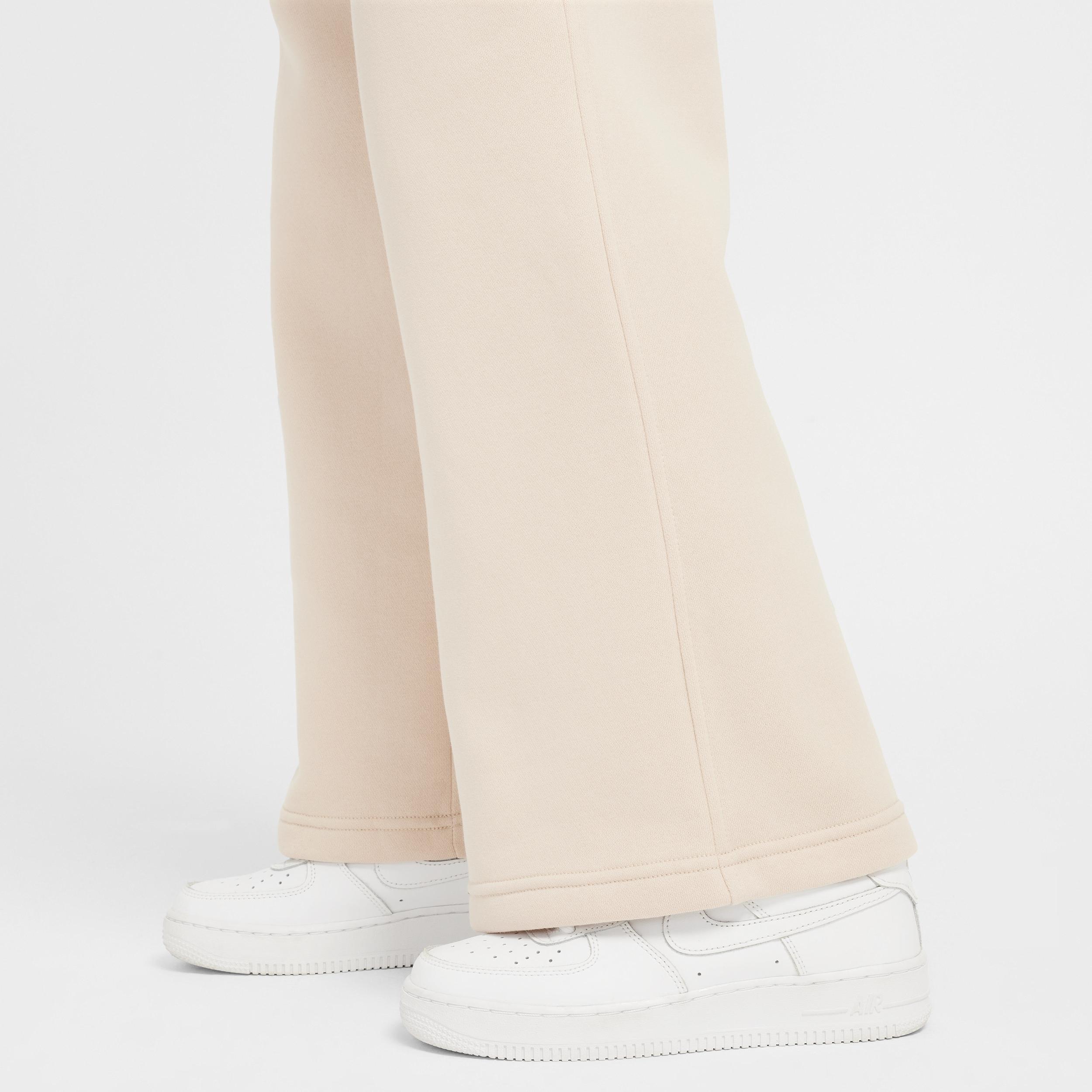 Girls 7-16 Nike Sportswear Club Fleece Wide-Leg Pants, Girl's, Size: Large, Pink Product Image