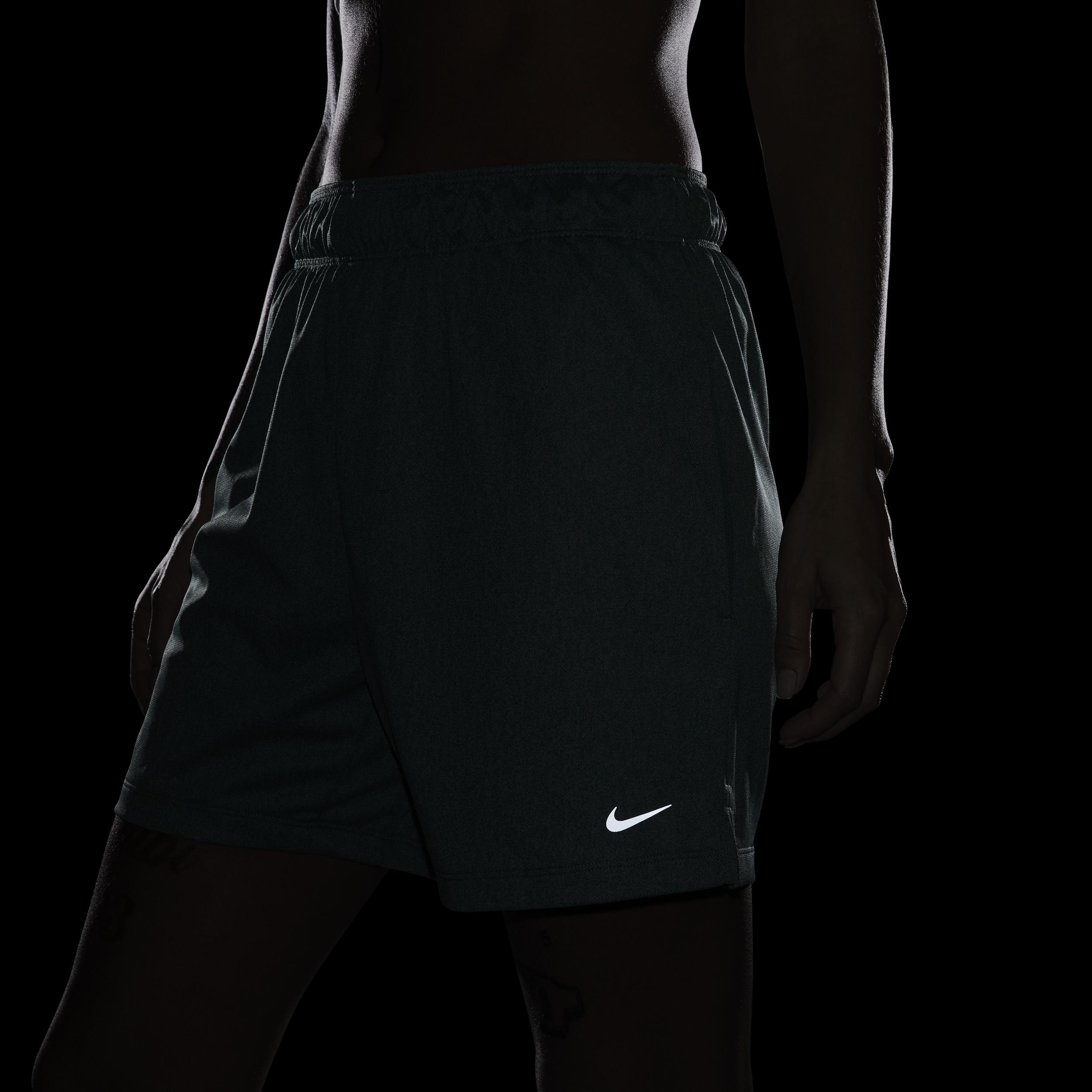Nike Womens Attack Dri-FIT Fitness Mid-Rise 5 Unlined Shorts Product Image