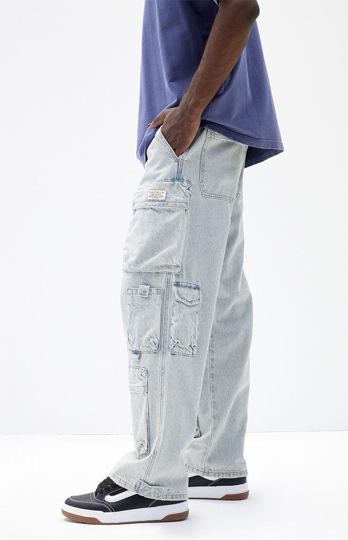 Men's Baggy Cargo Jeans - 32W x 32L Product Image