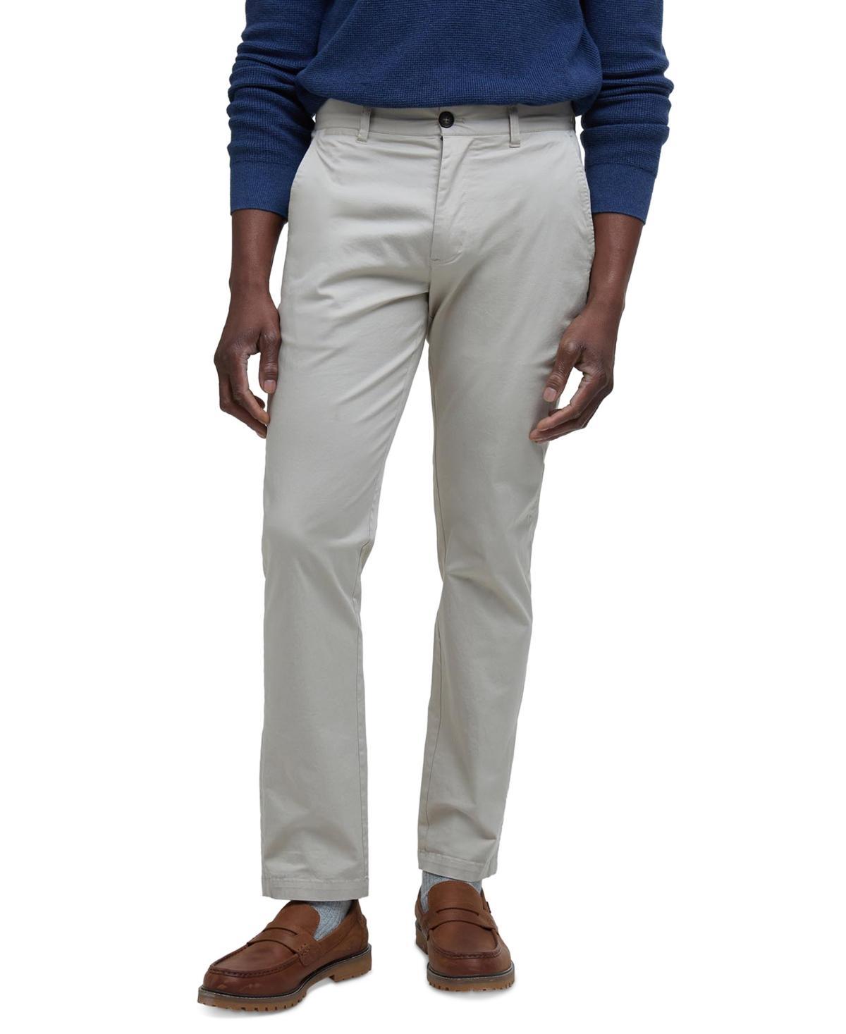 BARBOUR Men's Tailored-fit Lightweight Stretch Chino Pants In Mist Product Image