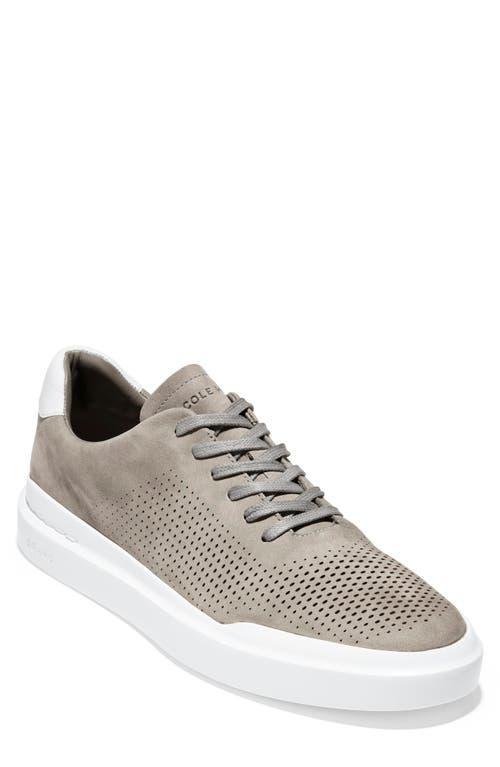 Cole Haan Mens Rally Suede Laser Cut Sneakers Product Image