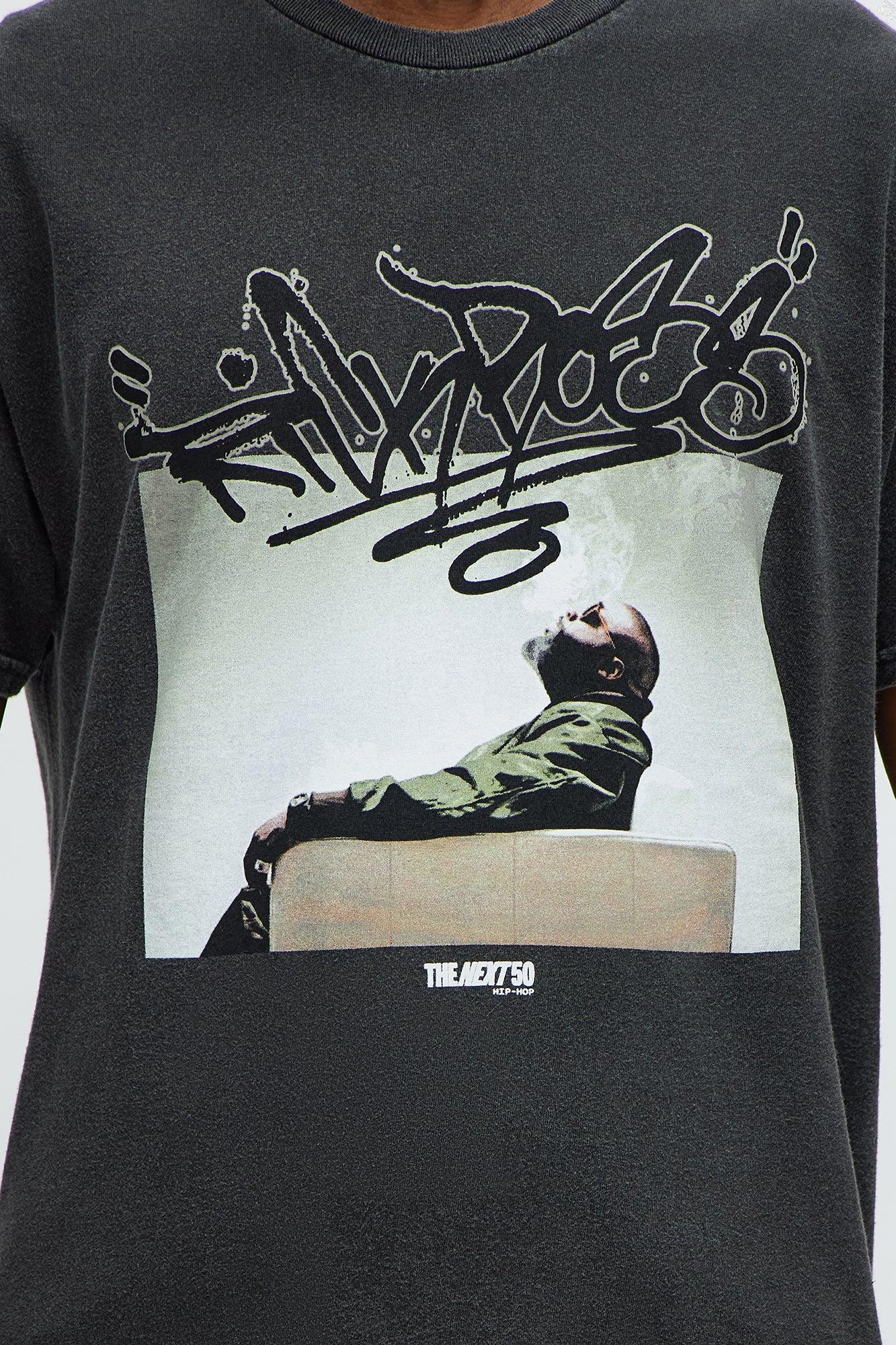Rick Ross The Boss Short Sleeve Tee - Black Wash Product Image
