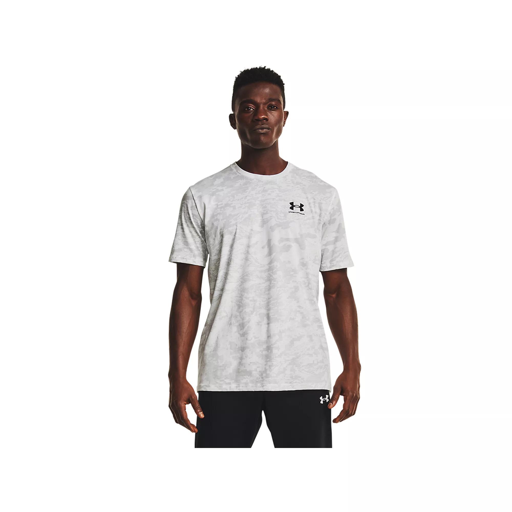 Men's Under Armour Camo Tee, Size: Small, Black Product Image