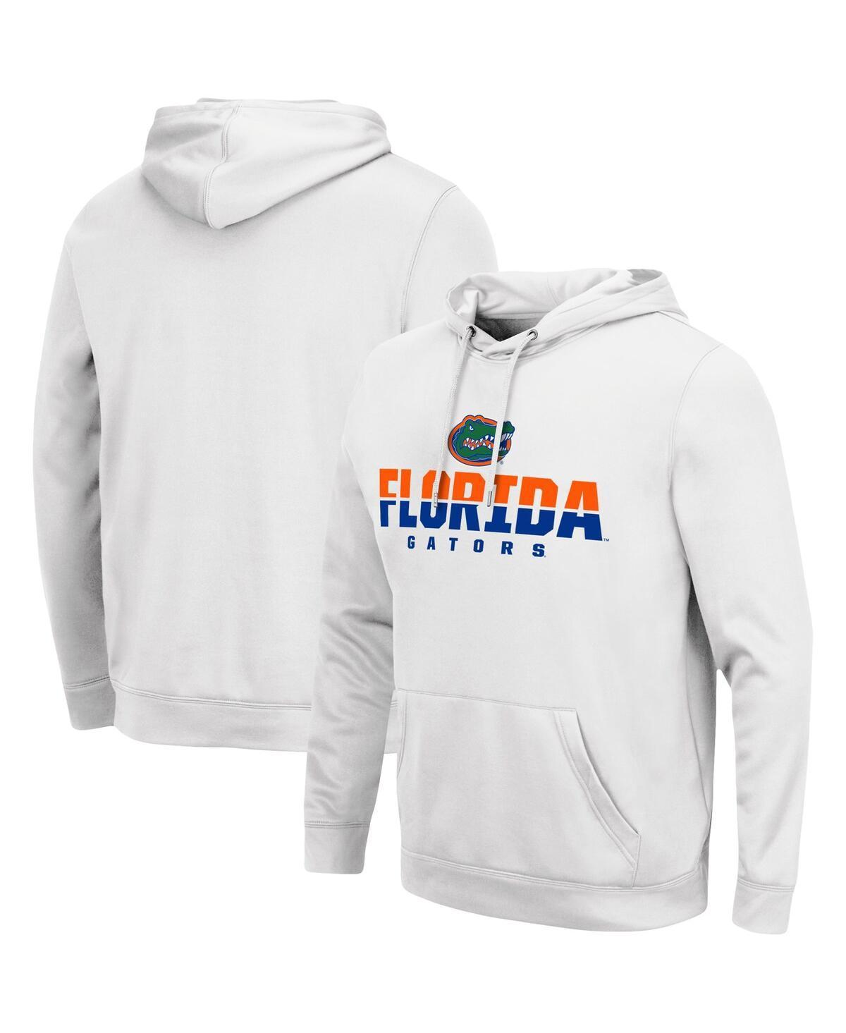 Men's Colosseum White Florida Gators Lantern Pullover Hoodie, Size: 2XL Product Image