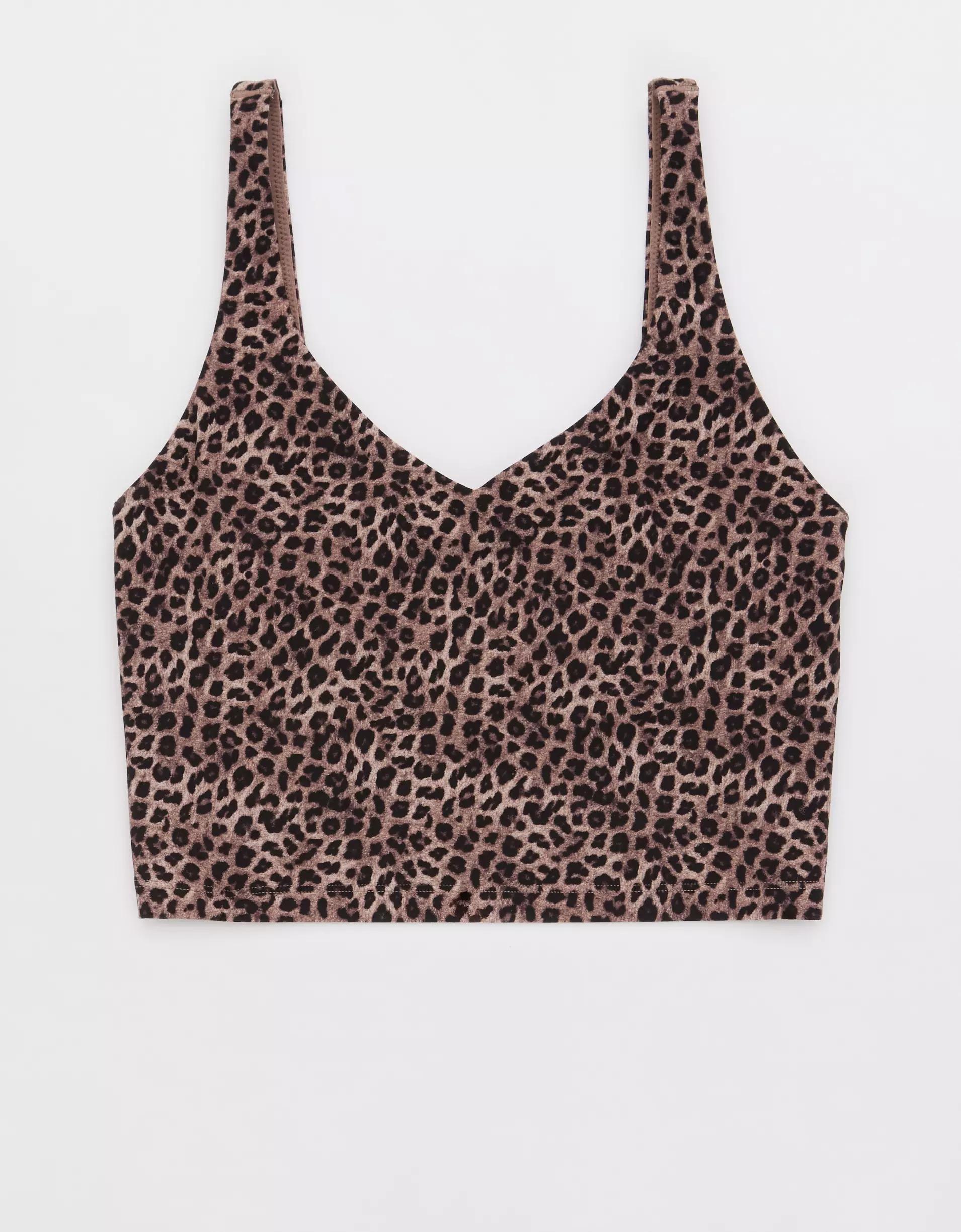 OFFLINE By Aerie Real Me Low Key Longline Sports Bra Product Image