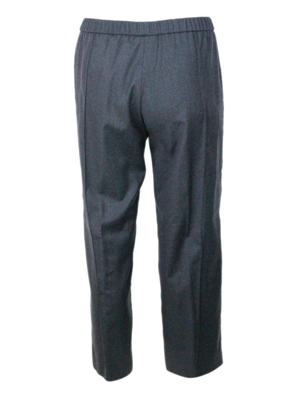 FABIANA FILIPPI Trousers In Grey Product Image