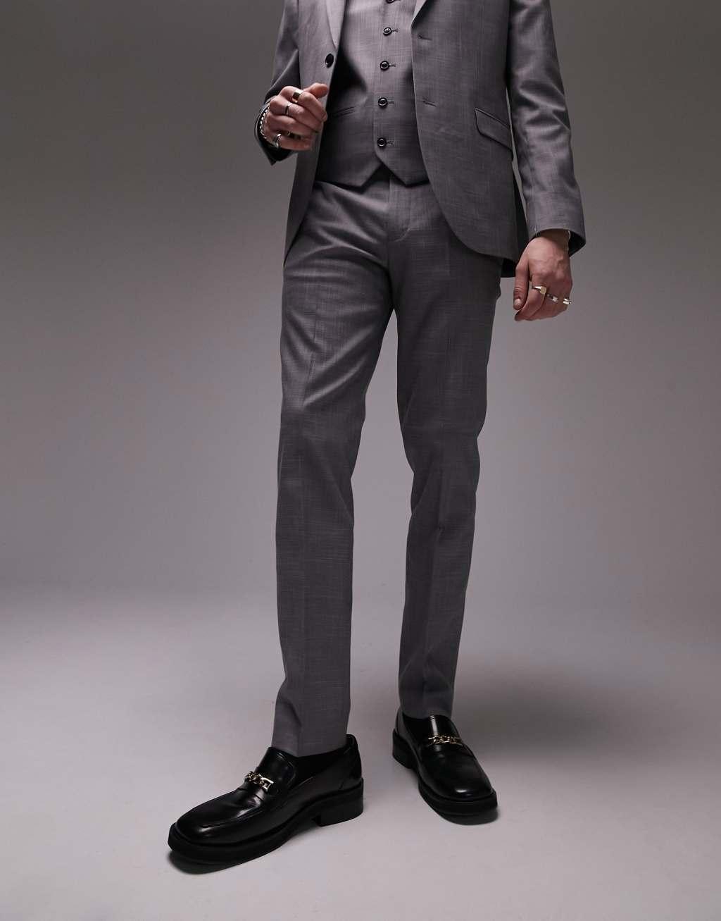 Topman stretch skinny pants Product Image