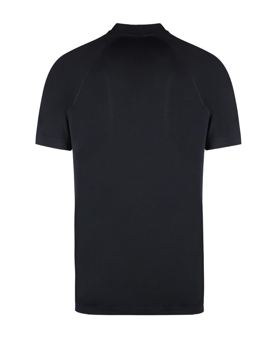 HUGO BOSS Short-sleeved Polo Shirt In Black Product Image
