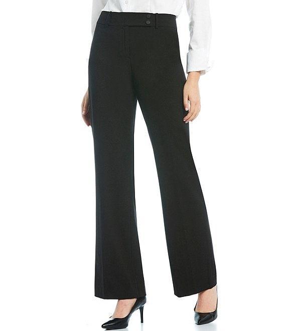 Calvin Klein Curvy Fit Roomy Hip Straight Leg Trouser Pants Product Image