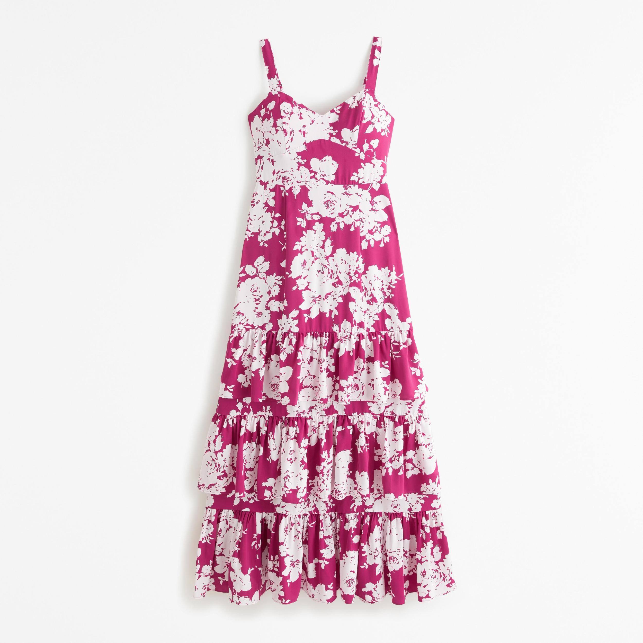 Drama Ruffle Tiered Maxi Dress Product Image