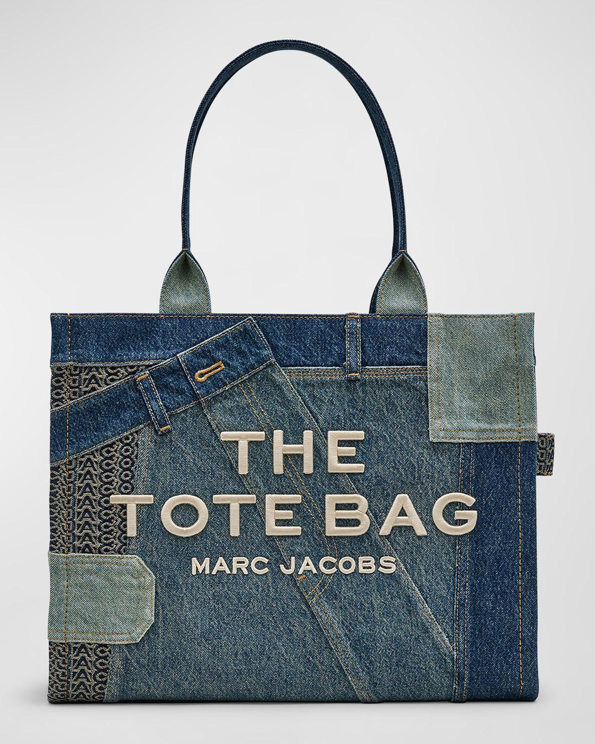 The Deconstructed Denim Large Tote Bag Product Image