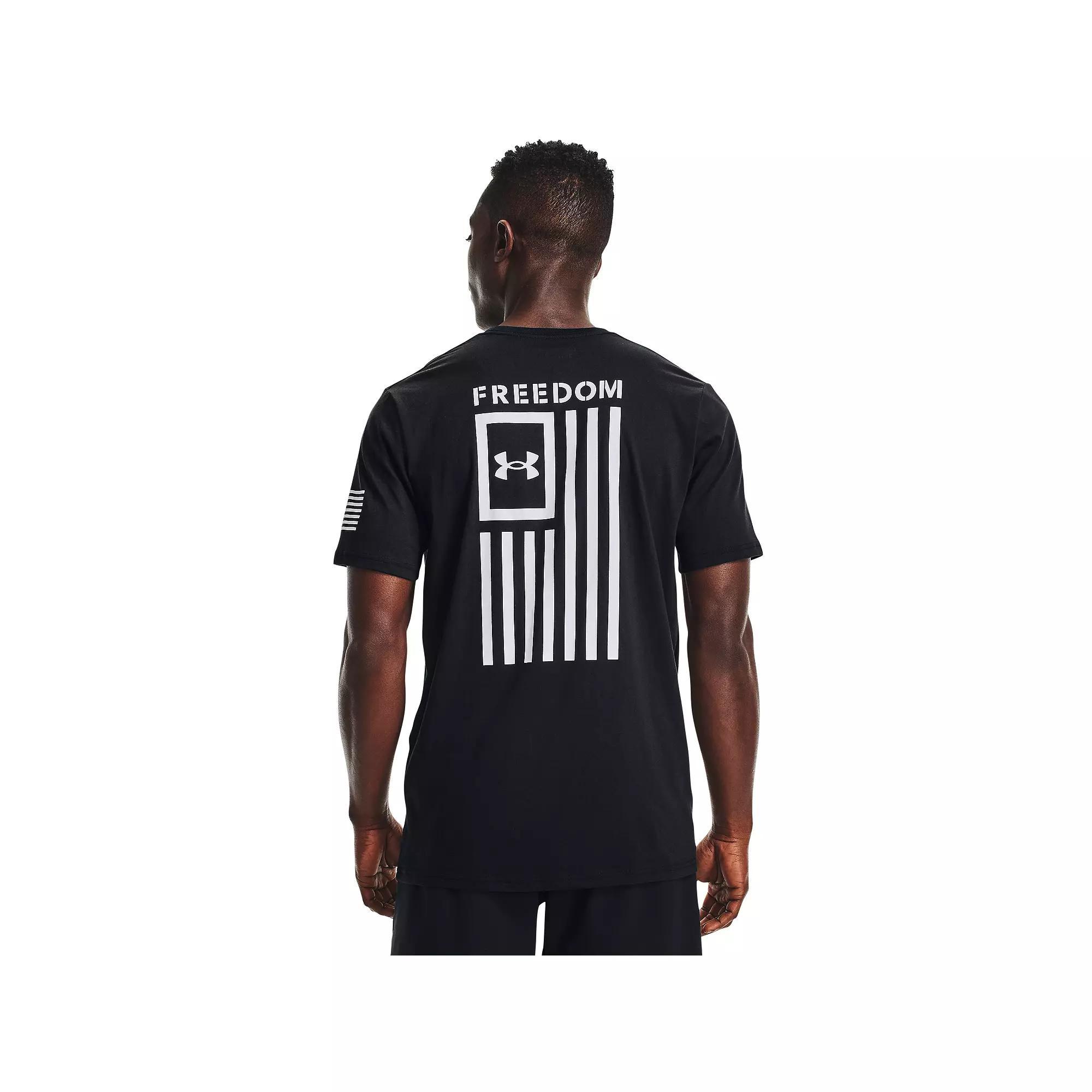 Big & Tall Under Armour Freedom Flag Tee, Mens Product Image