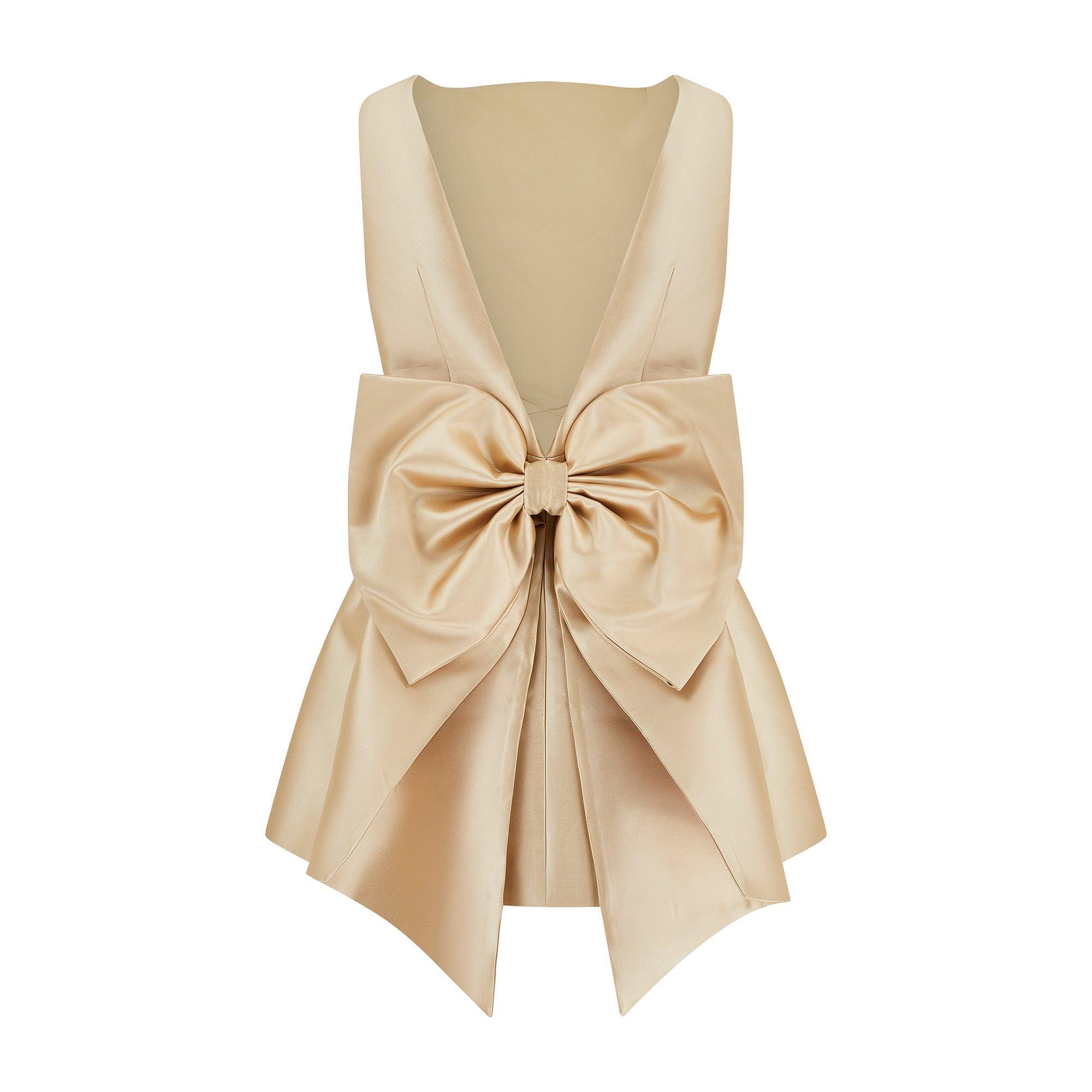 The Ultimate Muse Bow Detail Mini Dress Product Image