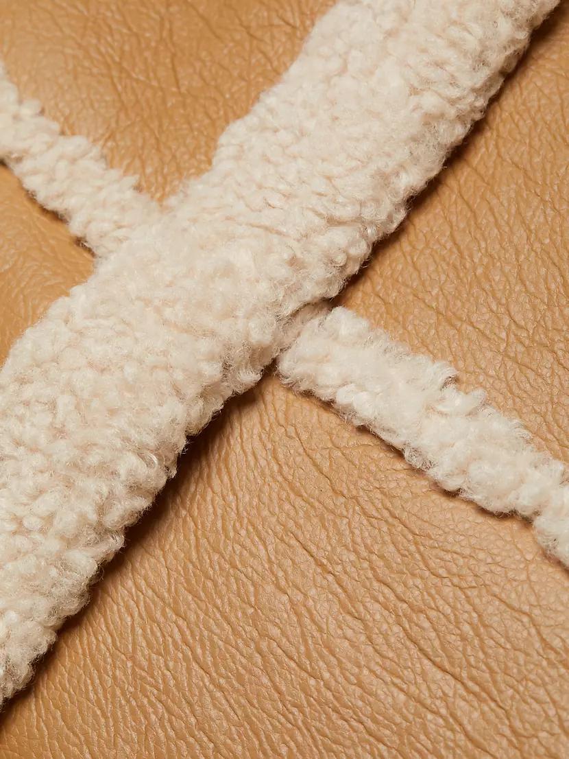 Mariane Faux-Shearling Trimmed Coat Product Image