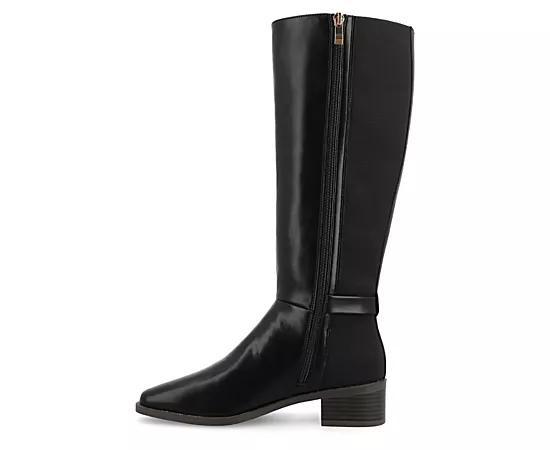 Journee Tru Comfort Foam Womens Londyn Calf Boots Red Product Image