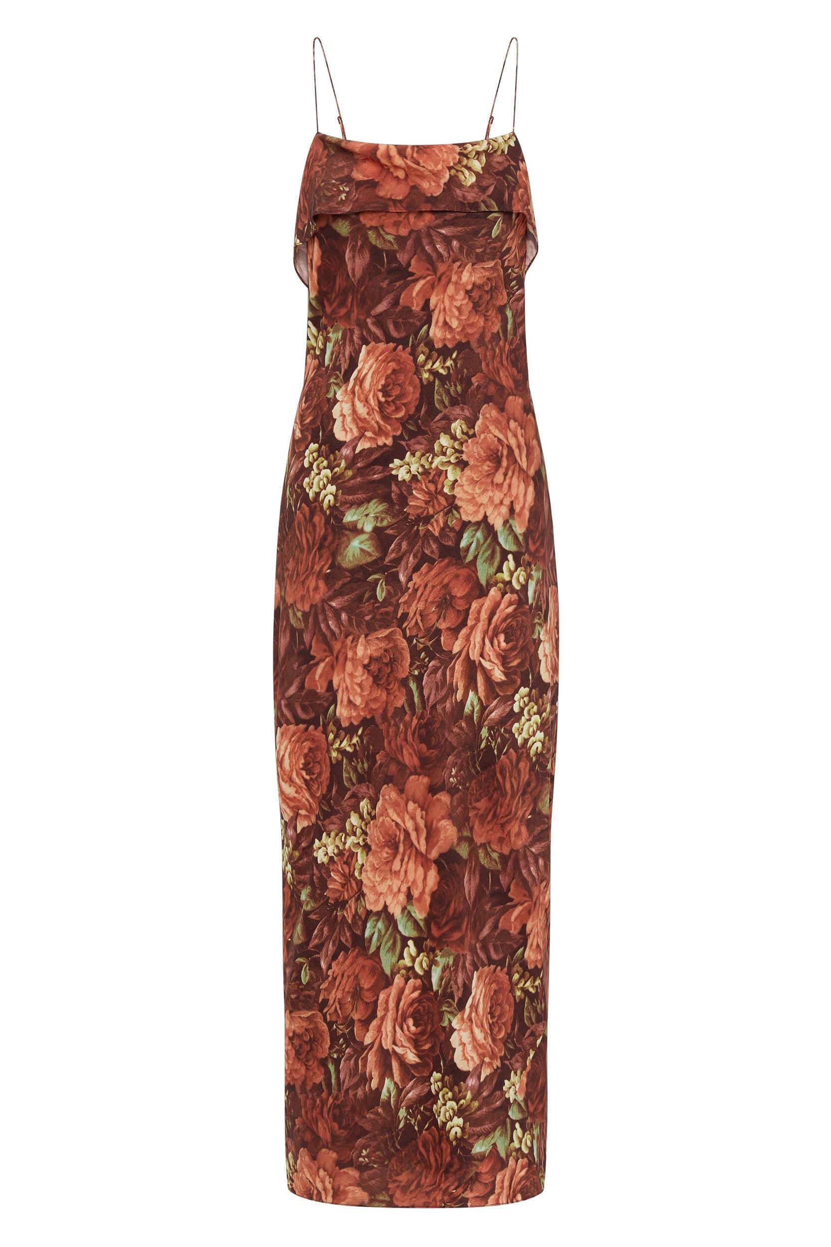 Zelie Midi Dress Rose Product Image