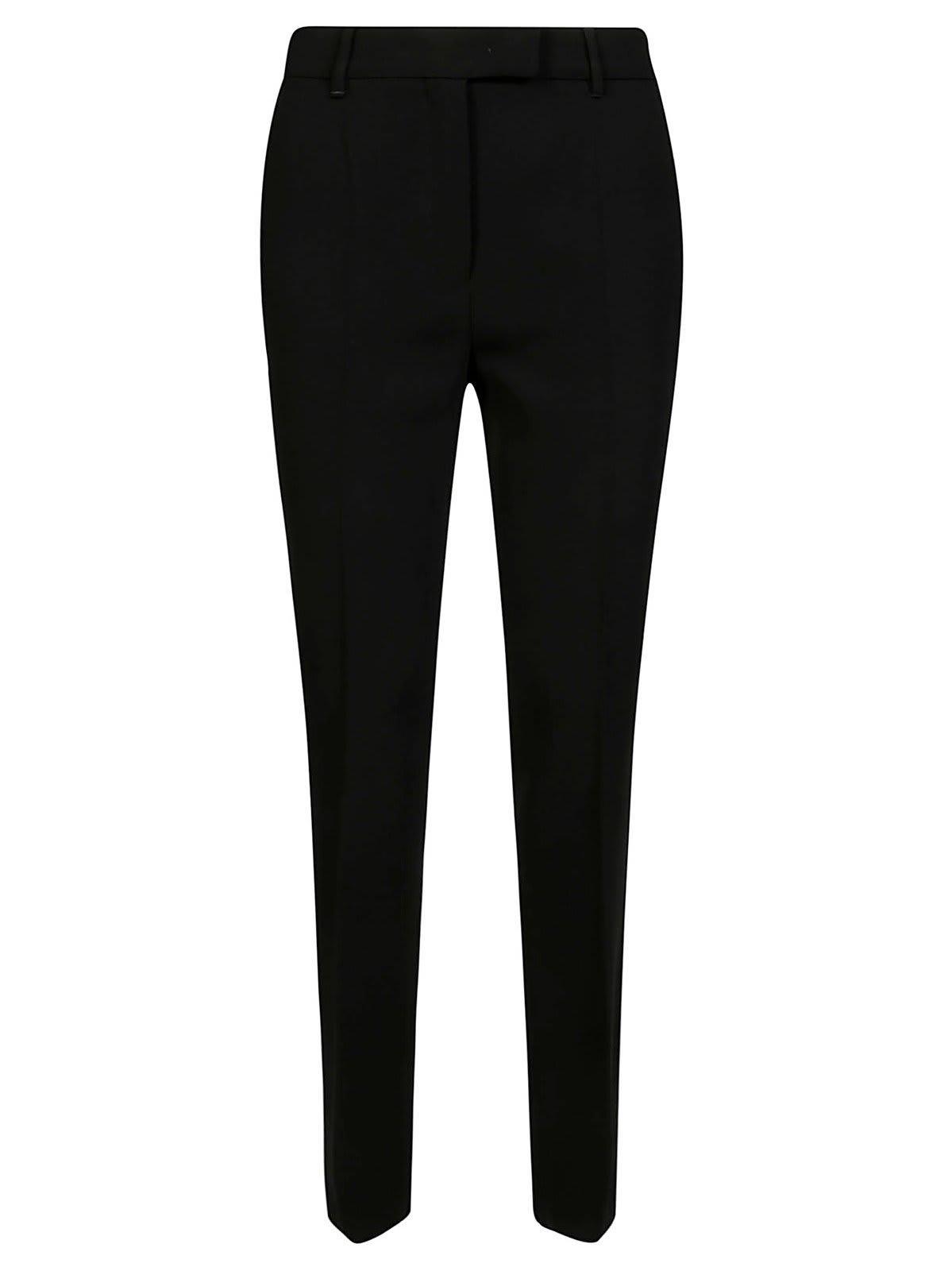 MAX MARA Studio Jerta Straight Fit Tailored Trousers In Black Product Image