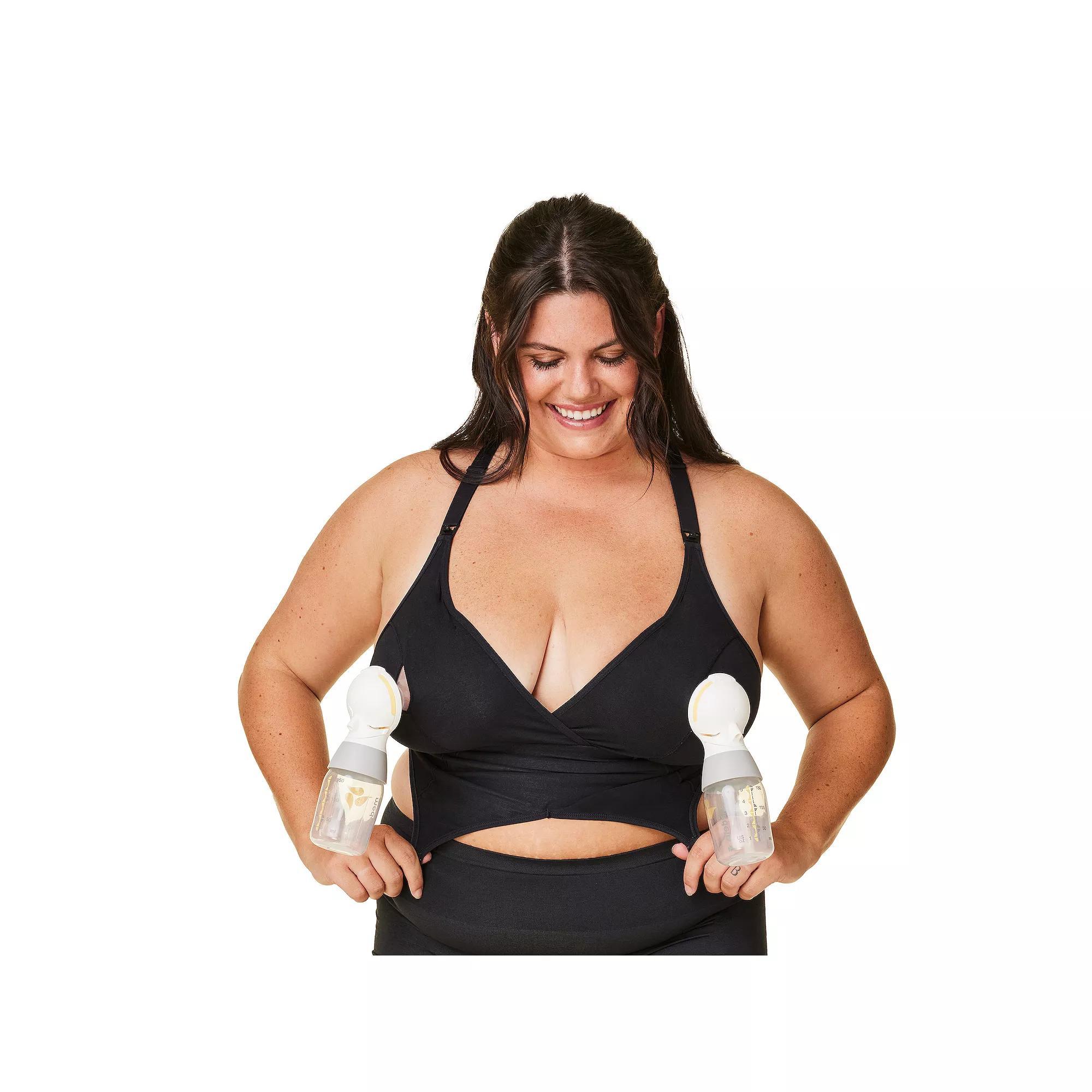 Bravado Designs Original Pumping and Nursing Bra 12006V, Women's, Size: Large, Black Product Image