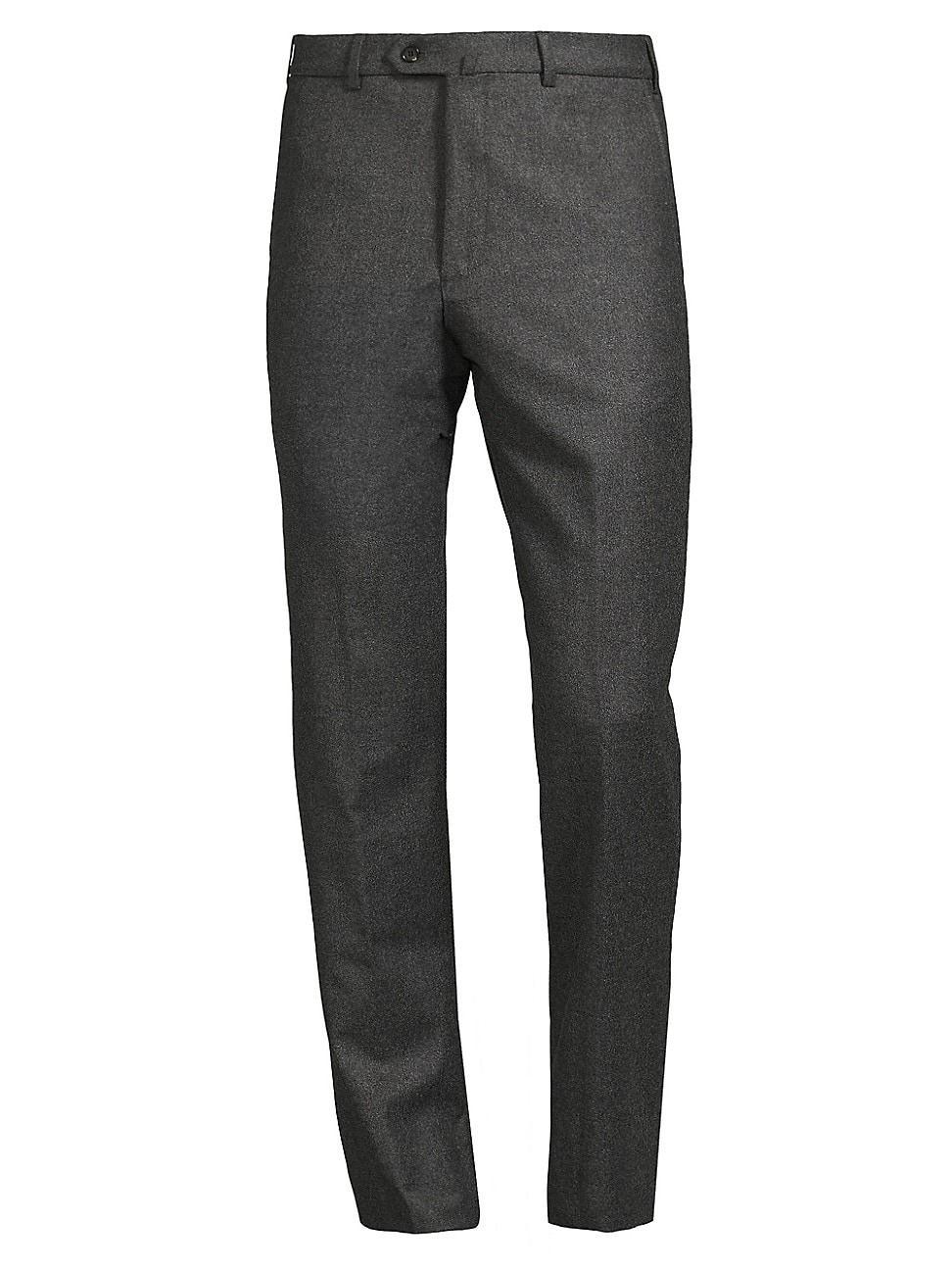 Mens Carlo Cashmere Flannel Trousers Product Image