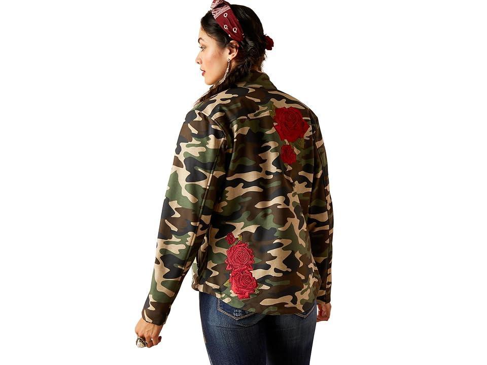 Ariat Team Softshell Rodeo Quincy Jacket (Wild West Usa) Women's Clothing Product Image