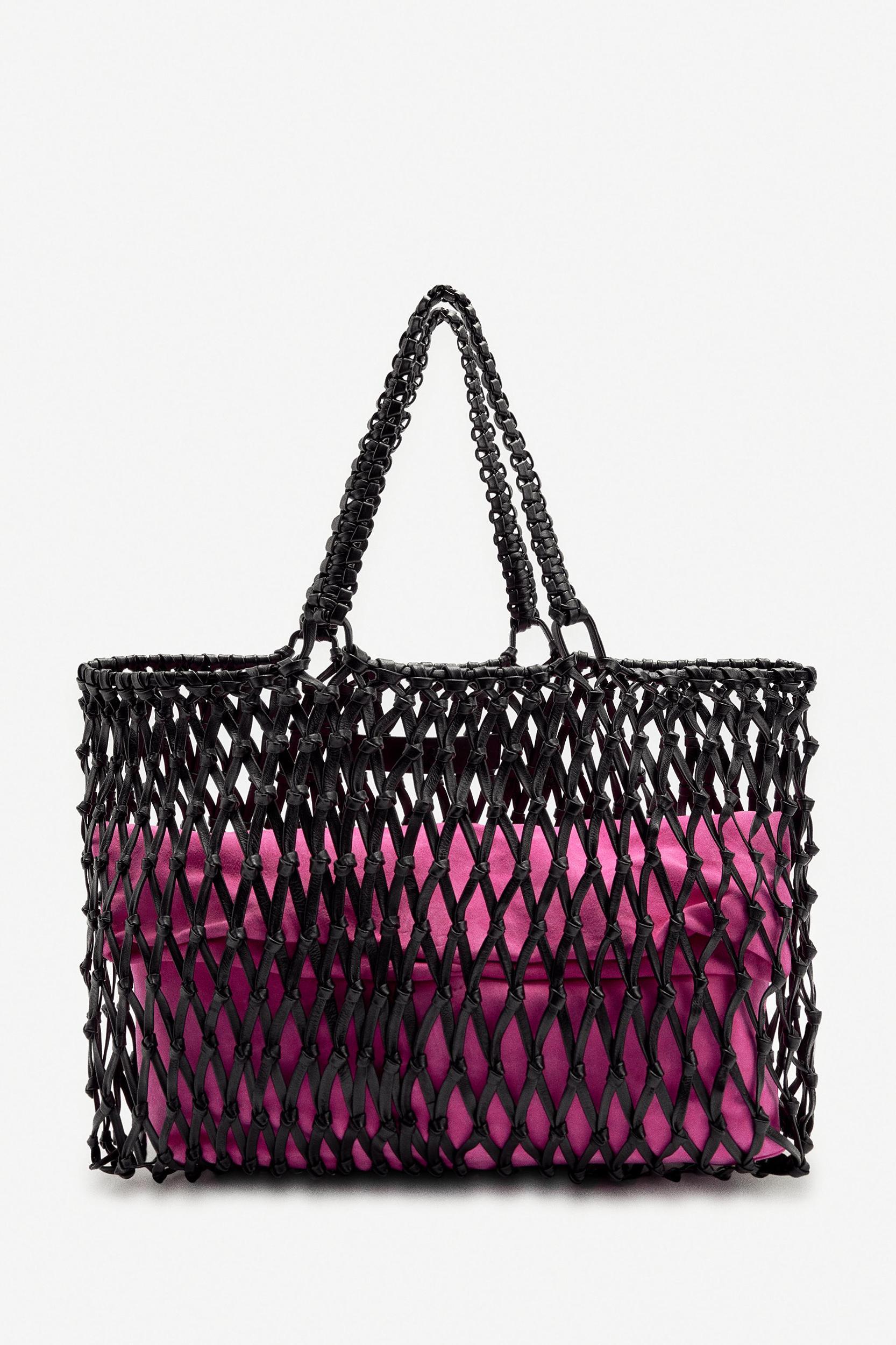 LIMITED EDITION BRAIDED LEATHER MAXI SHOPPER Product Image