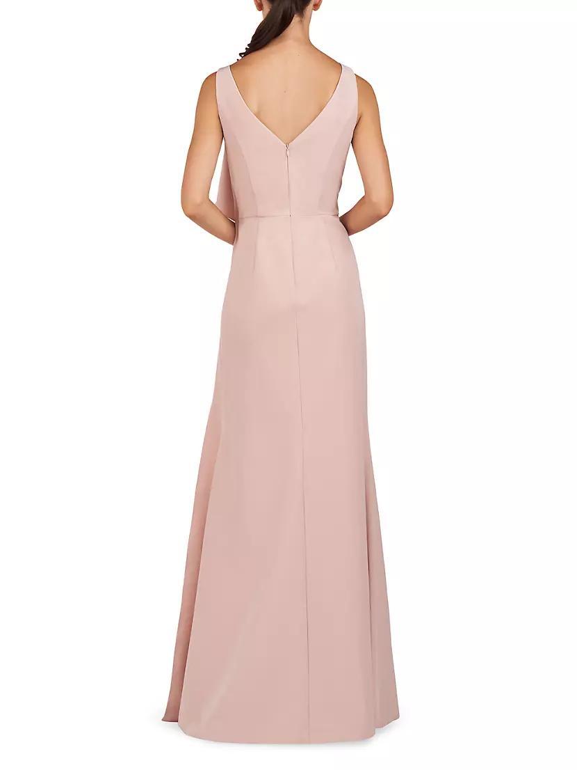 Anabella Draped Ruffle Gown Product Image