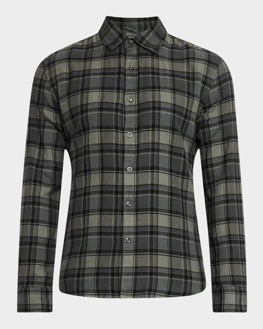 Mens Oliver Flannel Button-Down Shirt Product Image