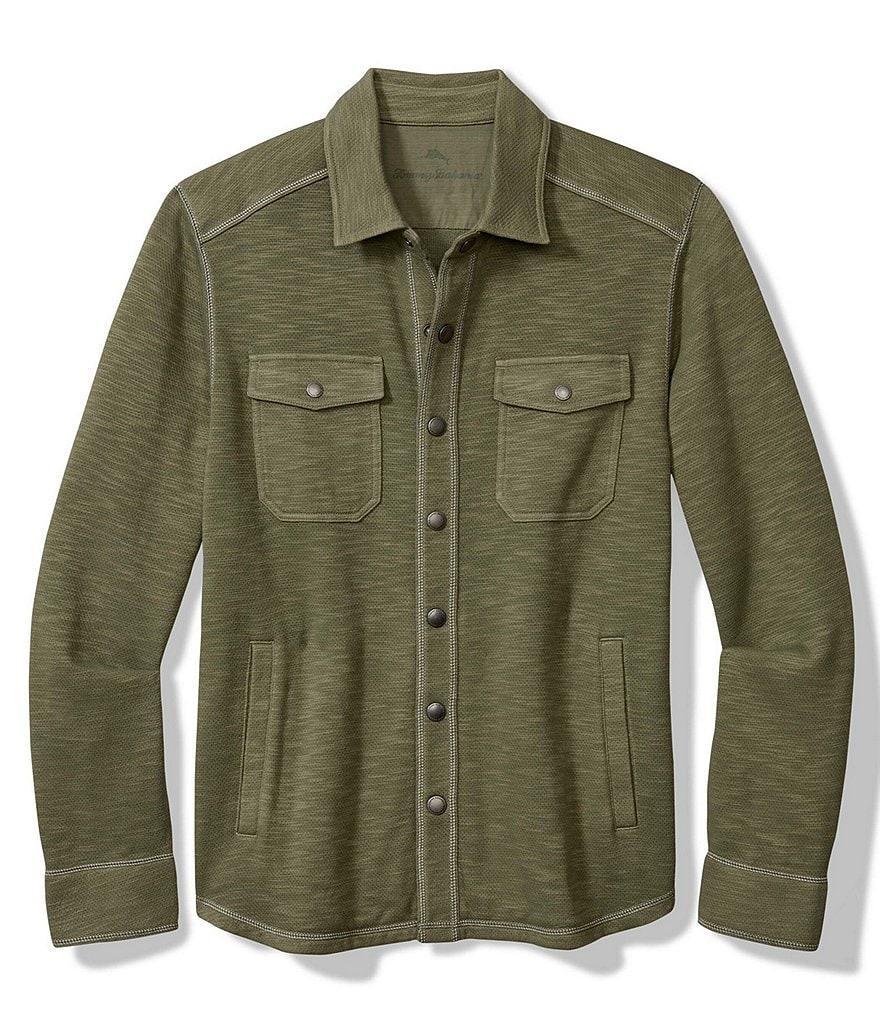 Tommy Bahama Trinidad CPO Long Sleeve Slub French Rib Jacket Product Image