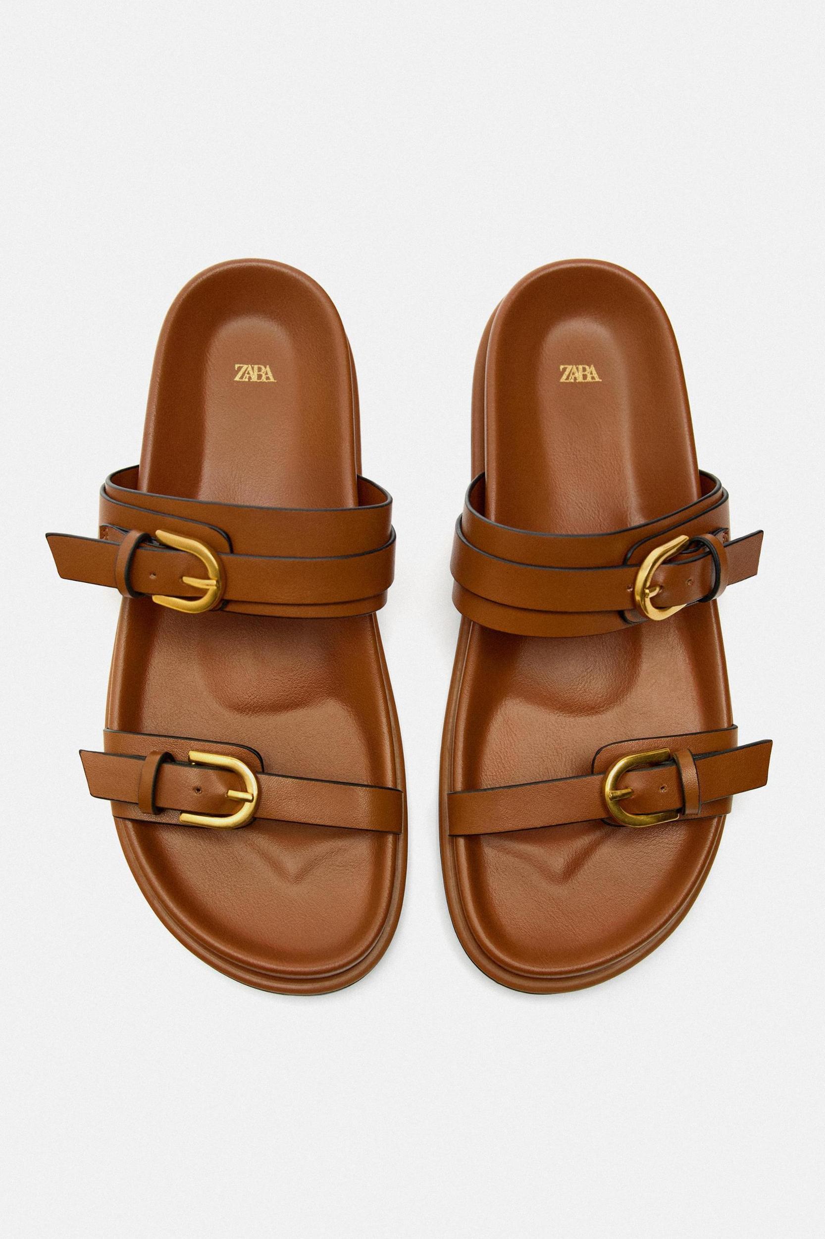 BUCKLED SANDALS Product Image