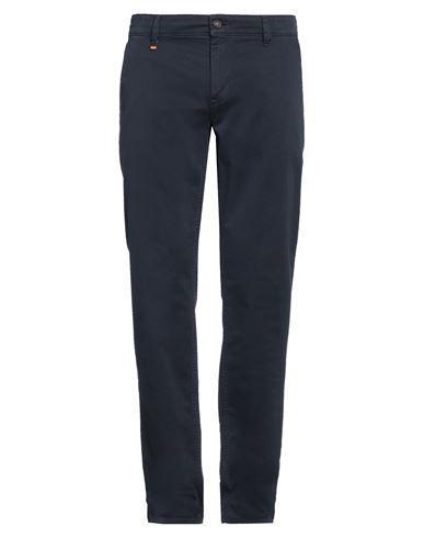 HUGO BOSS Boss Man Pants Midnight Blue Size 35w-34l Cotton, Elastane Product Image