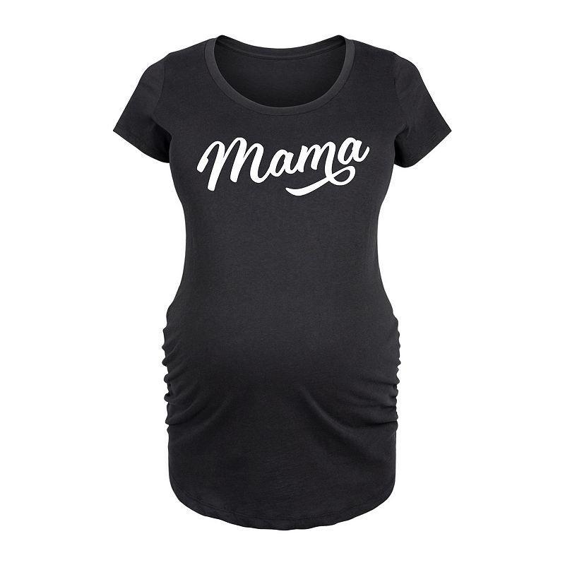 Maternity Script Mama Graphic Tee, Womens Product Image