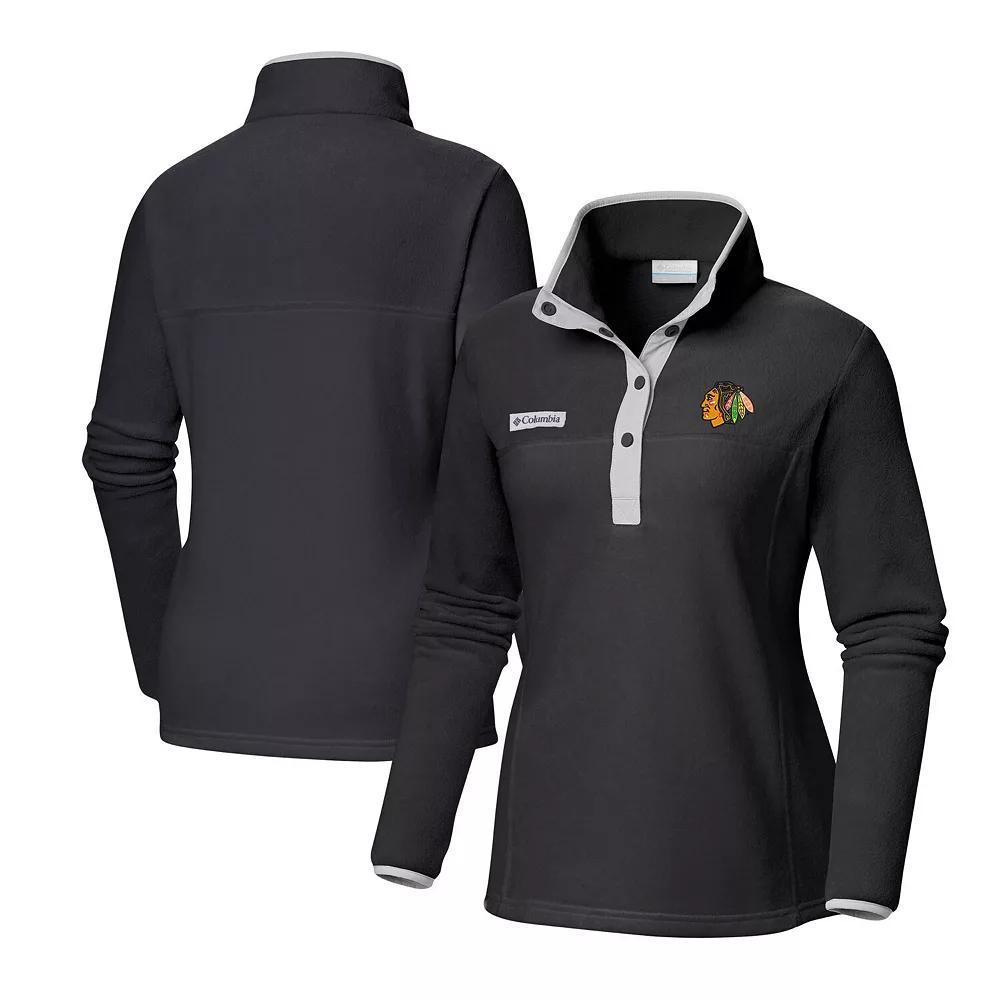 Women's Columbia Blue Tampa Bay Lightning Benton Springs Half-Snap Jacket, Size: Medium, Lgh Blue Product Image
