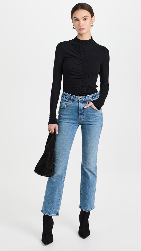 Khaite Vivian New Bootcut Flare Jeans | Shopbop Product Image