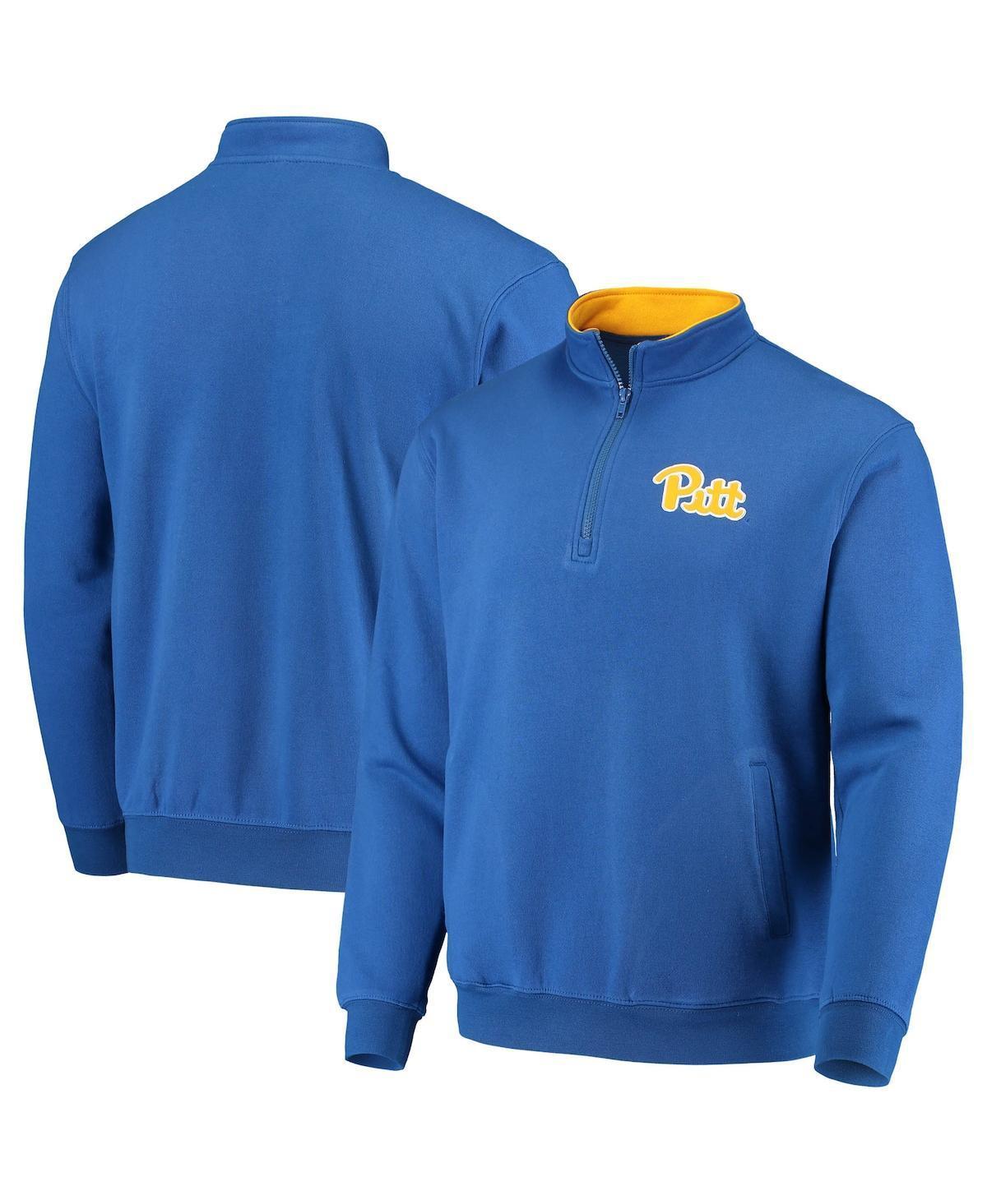 Men's Colosseum Royal Pitt Panthers Tortugas Logo Quarter-Zip Jacket, Size: 3XL, Blue Product Image