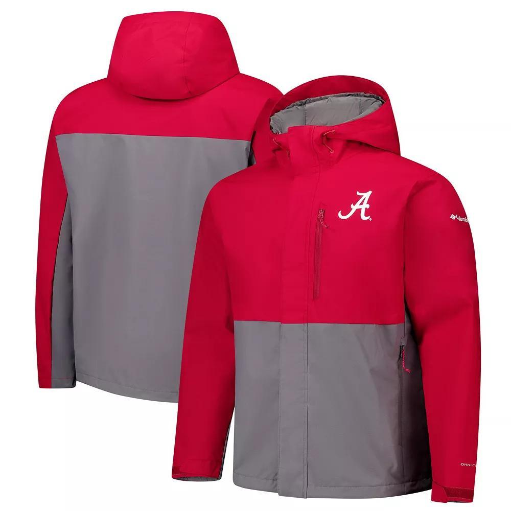 Mens Columbia Crimson Alabama Crimson Tide Big & Tall Field Bound Omni-TechFull-Zip Jacket Product Image