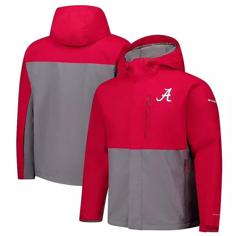Mens Columbia Crimson Alabama Crimson Tide Big & Tall Field Bound Omni-TechFull-Zip Jacket Product Image